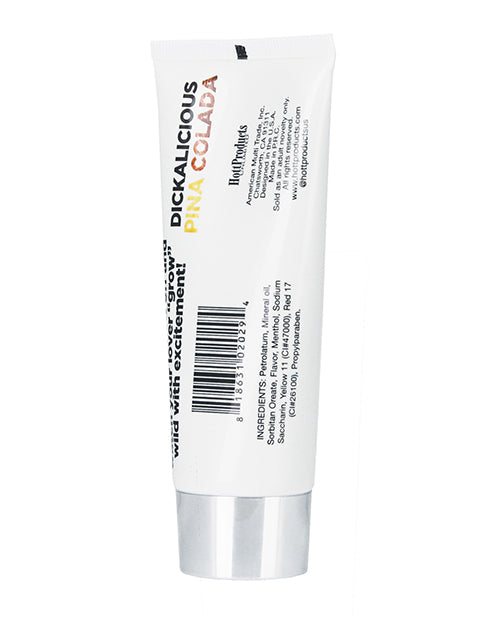 Dickalicious Penis Arousal Gel  2 oz - Pina Colada