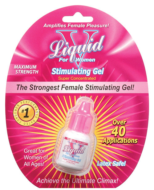 Liquid V Female Stimulant - 10 ml Bottle in Clamshell