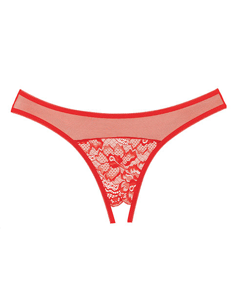 Adore Just a Rumor Panty Red O/S