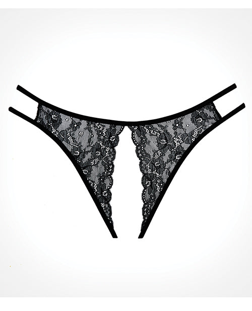 Adore Sweet Honey Panty Black O/S