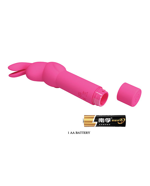 Pretty Love Gerardo Bunny Vibrator - Hot Pink