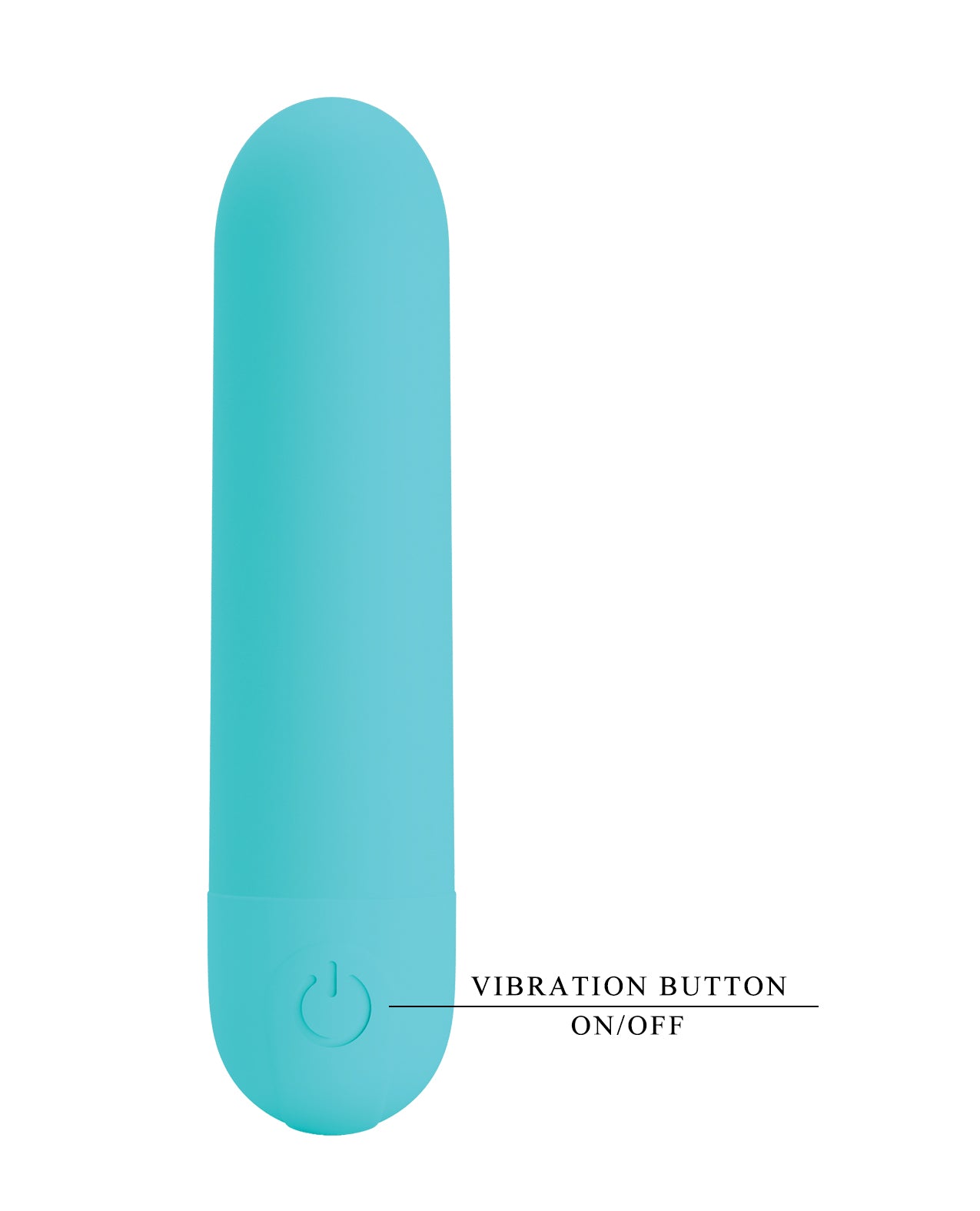 Pretty Love Stefan Mini Massager Bullet - Aqua