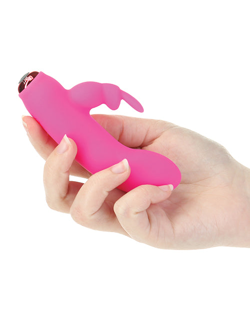 Alice's Bunny Rechargeable Bullet w/Rabbit Sleeve - 10 Functions Pink