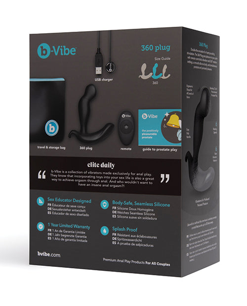 B-Vibe 360 Plug - Black