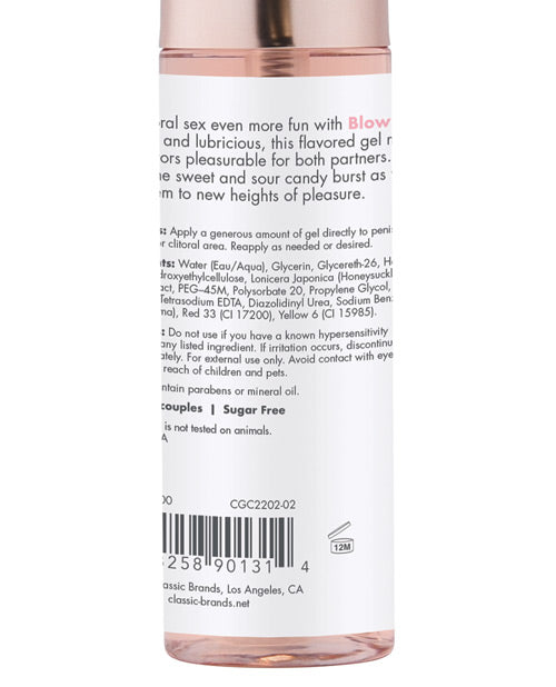 CGC Blow Me Oral Sex Gel - 2 oz Berry Burst