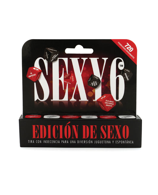 Sexy 6 Dice Game Sex Edition - Spanish Version