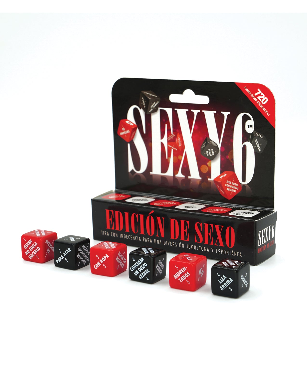 Sexy 6 Dice Game Sex Edition - Spanish Version