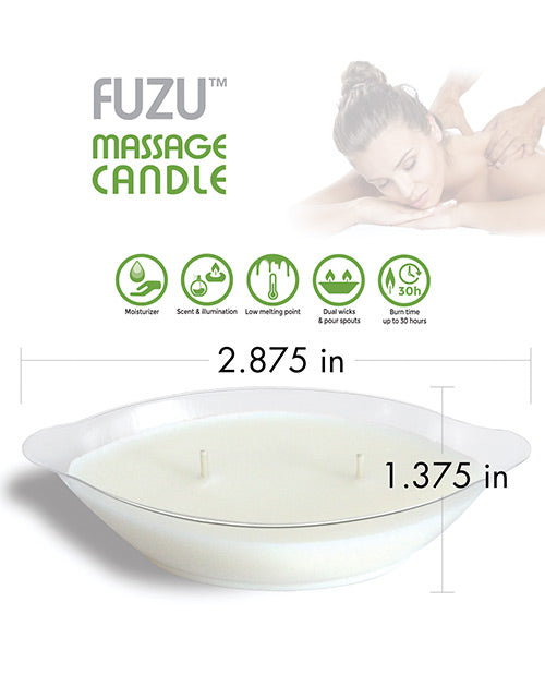 Fuzu Massage Candle - 4 oz Coconut Passion