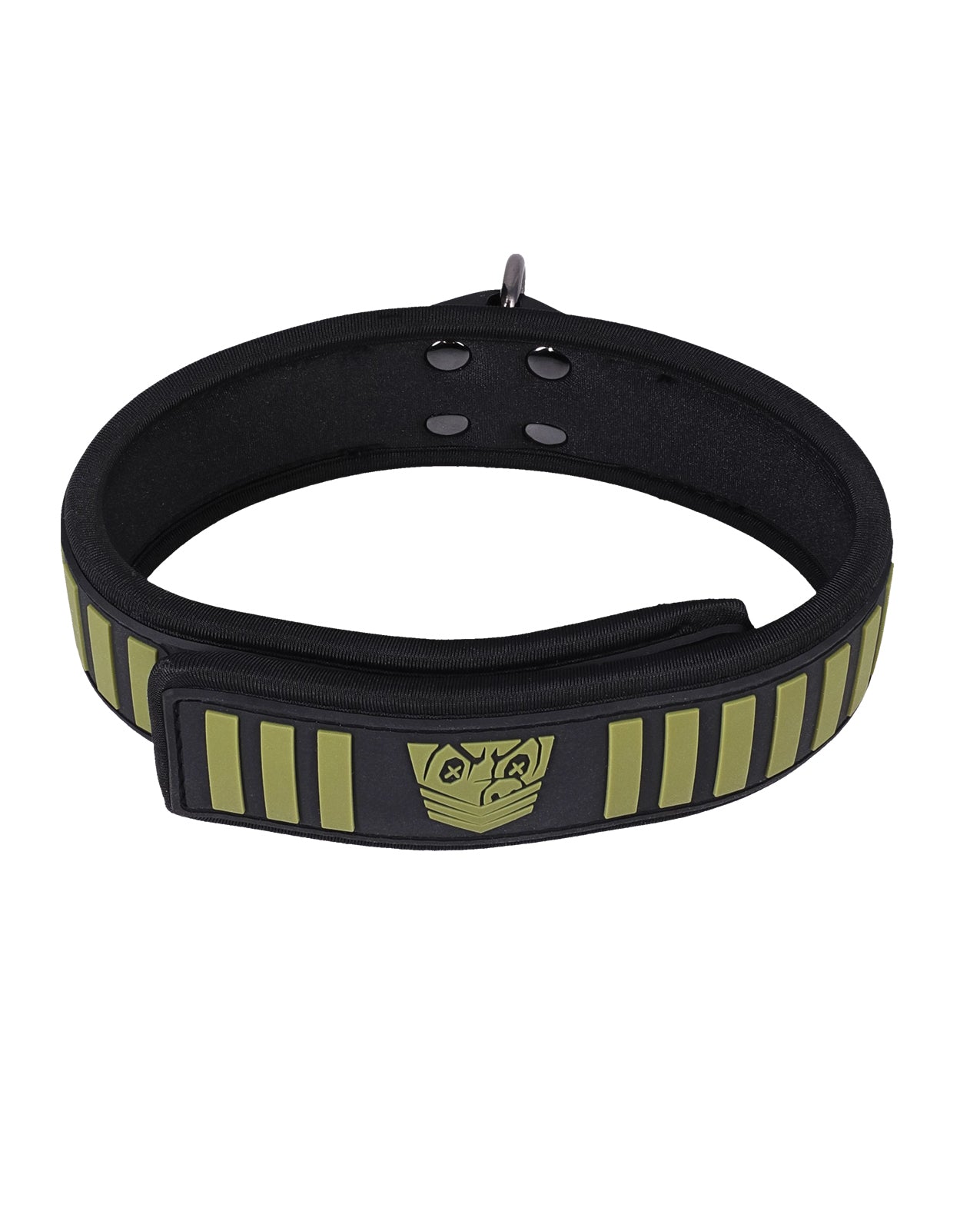 Fort Troff Tactical Collar & Leash - Black/Green