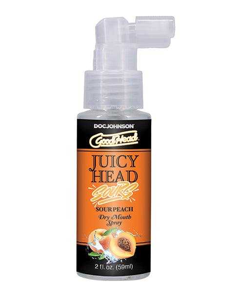 GoodHead Juicy Head Dry Mouth Spray - 2 oz Sour Peach