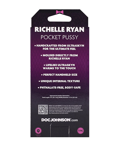 Signature Strokers ULTRASKYN Pocket Pussy - Richelle Ryan, Vanilla