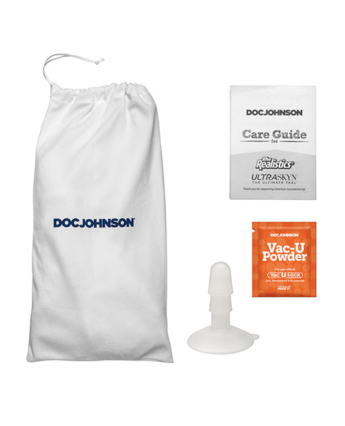 Signature Cocks ULTRASKYN 10" Cock w/Removable Vac-U-Lock Suction Cup - Dan Damage