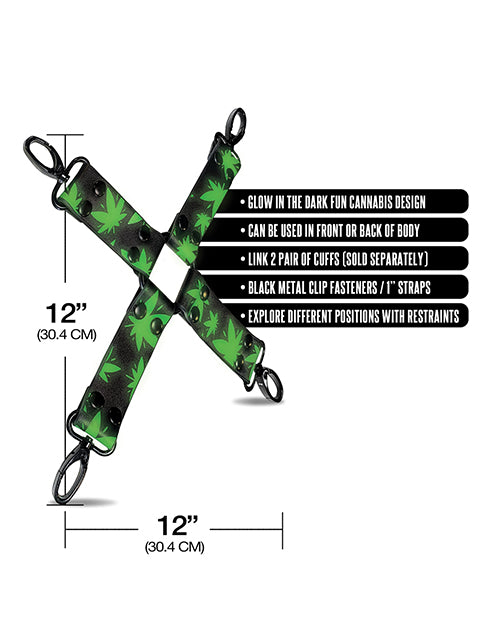 Stoner Vibes Glow in the Dark Hogtie