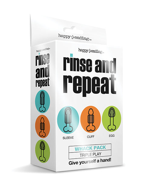 Rinse & Repeat Whack Pack Triple Play