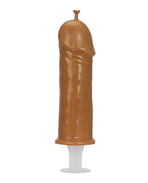 Pecker Shot Syringe - Brown