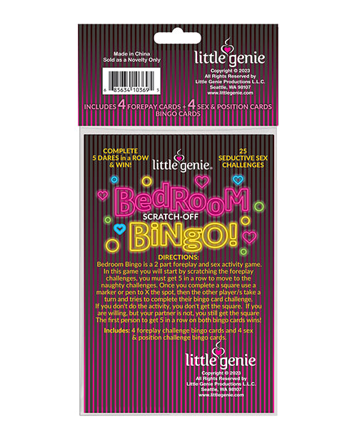 Bedroom Bingo Scratch-Off Game