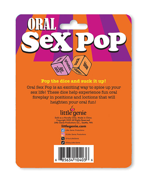 Oral Sex Pop Dice Couples Game