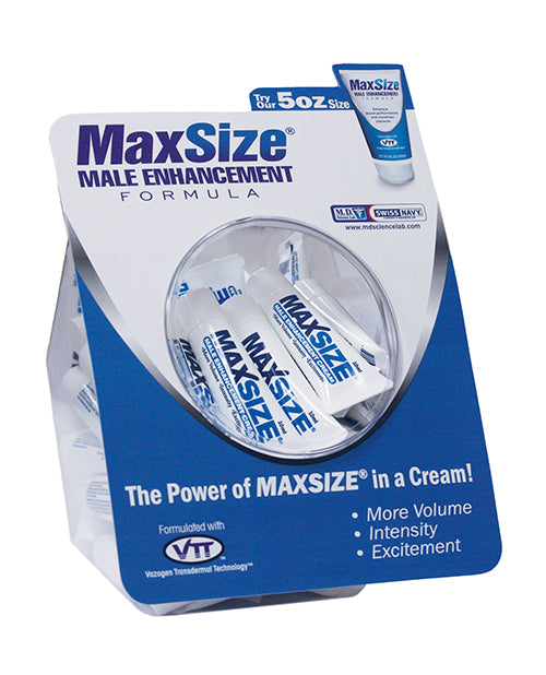 Swiss Navy Max Size Male Enhancement Cream - 10 ml Bowl of 50