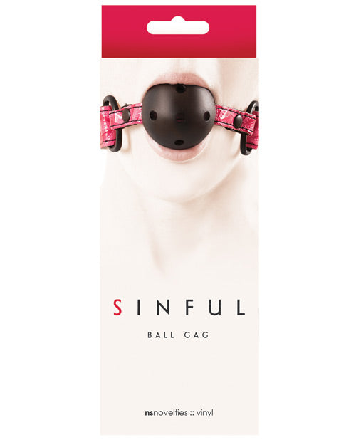 Sinful Ball Gag - Pink