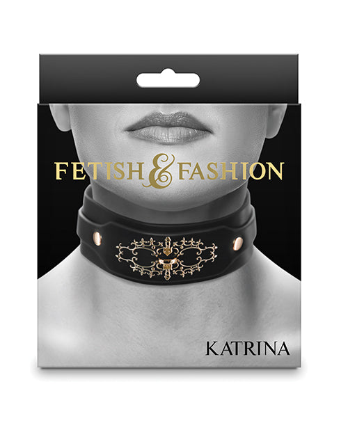 Fetish & Fashion Katrina Collar - Black