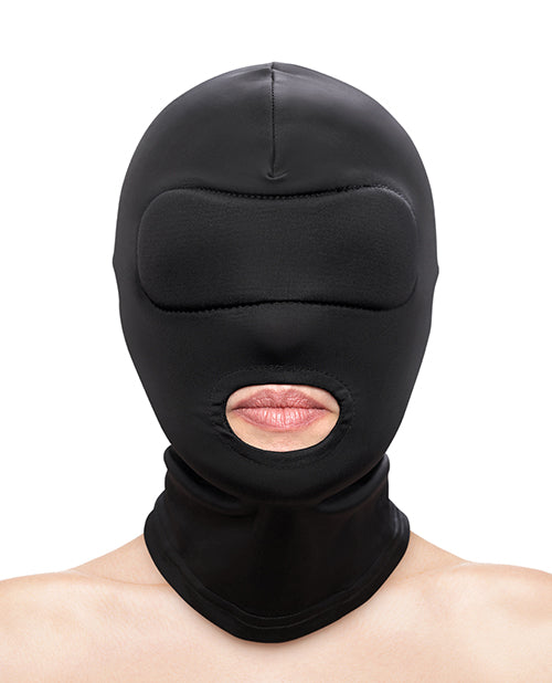 Fetish & Fashion Mouth Hood - Black