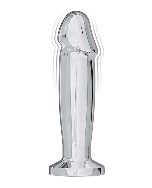 Ass-sation Remote Vibrating Metal Anal Ecstasy - Silver