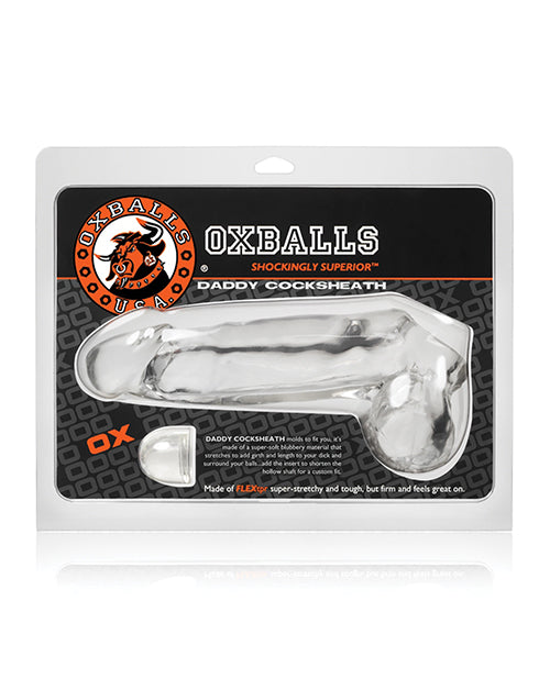 Oxballs Daddy Cocksheath - Clear