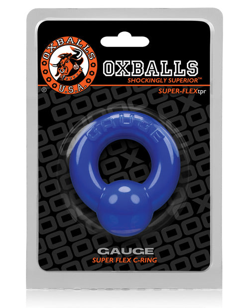 Oxballs Gauge Cockring - Police Blue