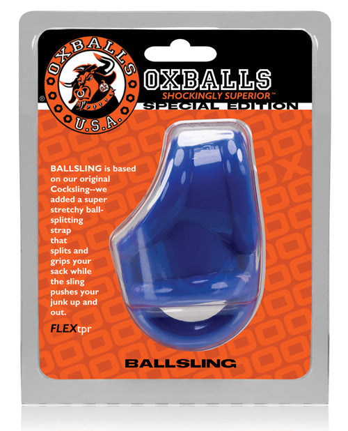 Oxballs Ballsling Ball Split Sling - Police Blue