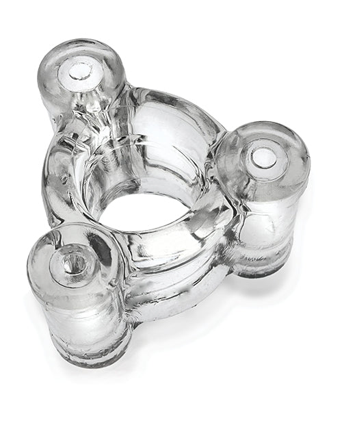 Oxballs Buzz Squeeze Ballstretcher Vibe - Clear