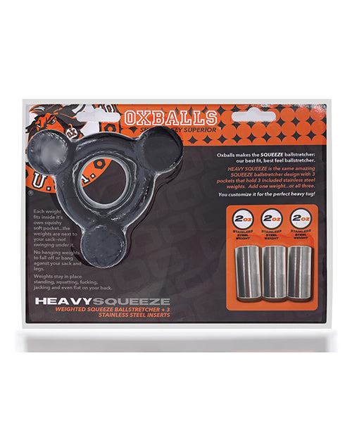 Oxballs Heavy Squeeze Ballstretcher - Black