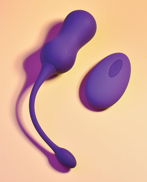 Playboy Pleasure Double Time Kegel Balls - Acai