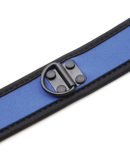 Plesur Neoprene Puppy Collar - Blue