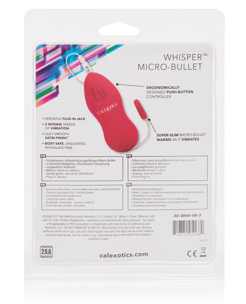 Whisper Micro Bullet - Pink