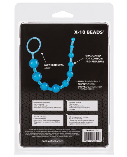 X-10 Beads - Blue