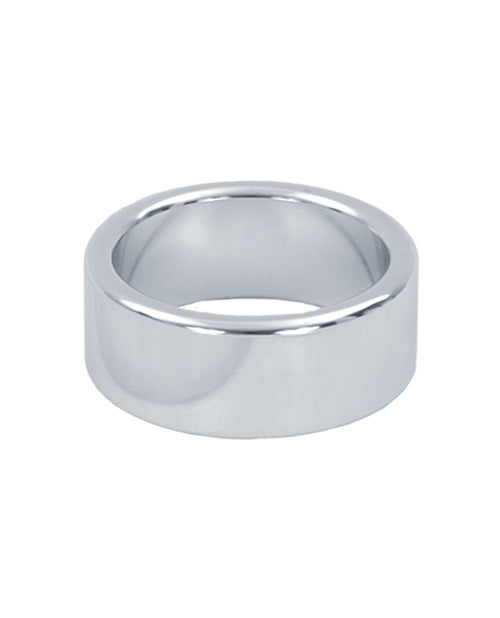 Alloy Metallic Ring - Medium Silver