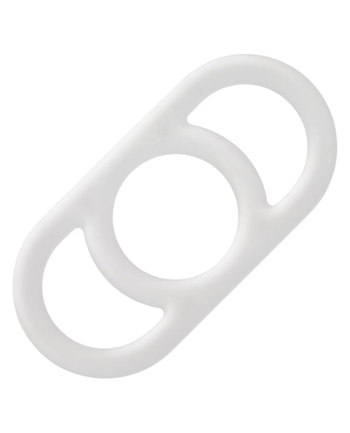 Alpha Liquid Silicone Commander Cock Ring - Natural