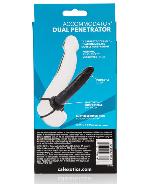 Accommodator Dual Penetrator - Black