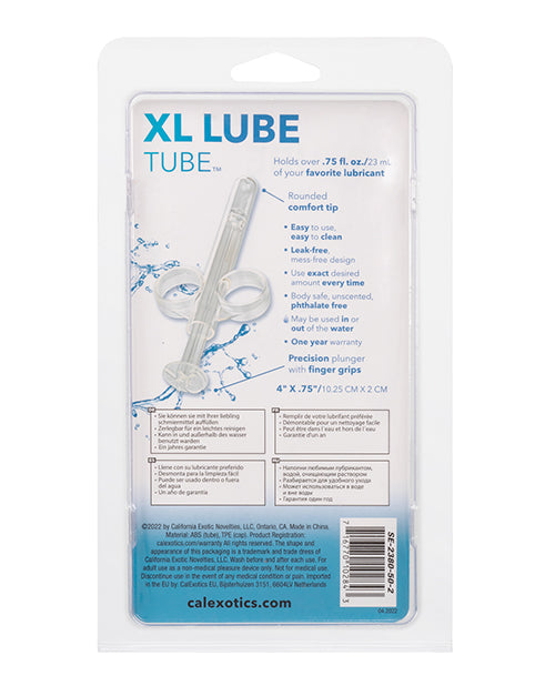 XL Lube Tube - Clear