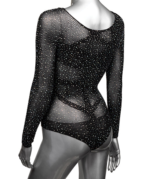 Radiance Long Sleeve Body Suit Black QN