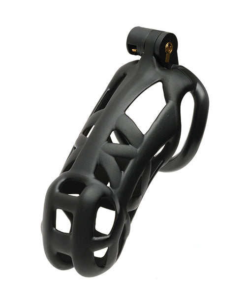 NO ETA Sport Fucker Cellmate Guardian Chastity Cage - Size 4 Black