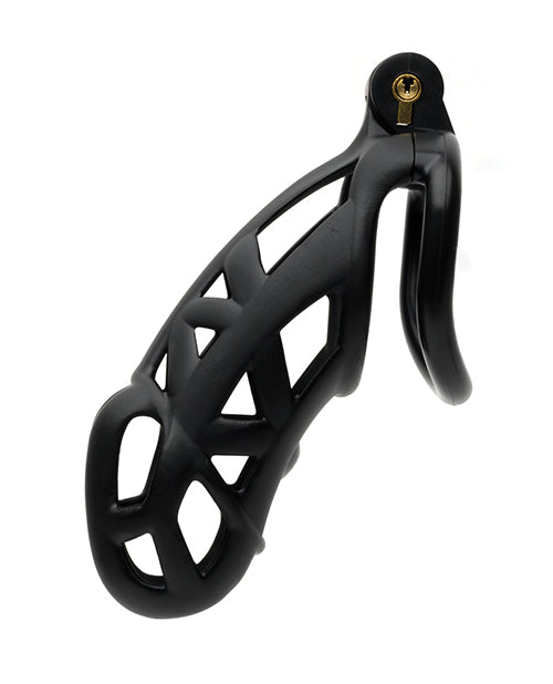 NO ETA Sport Fucker Cellmate Guardian Chastity Cage - Size 4 Black