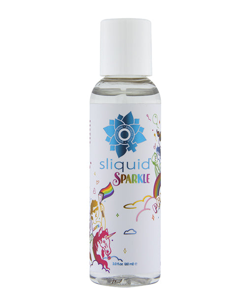 Sliquid Naturals Sparkle Pride Water Based Lube - 2 oz