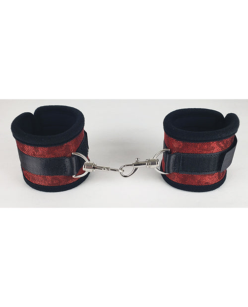 Spartacus Wrist Restraints - Neoprene Red