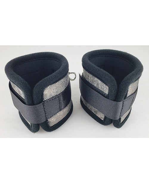 Spartacus Wrist Restraints - Neoprene Silver