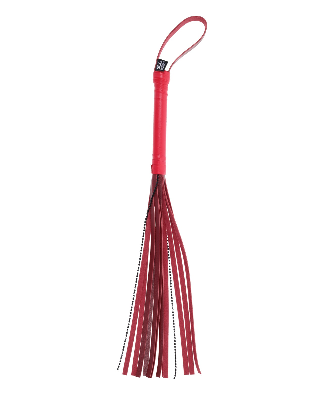 Sex & Mischief Ex's & Oh's Crystal Flogger - Red