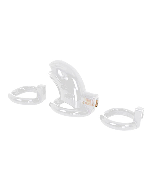 MALESATION Chastity Cage - Clear