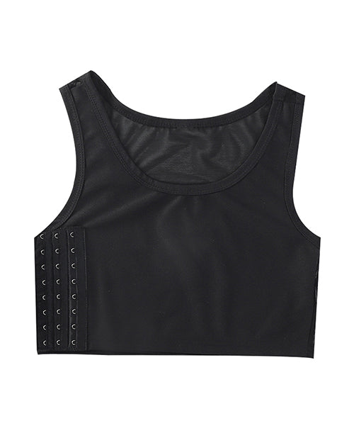 Gender Fluid Chest Compression Binder  - XXXL Black