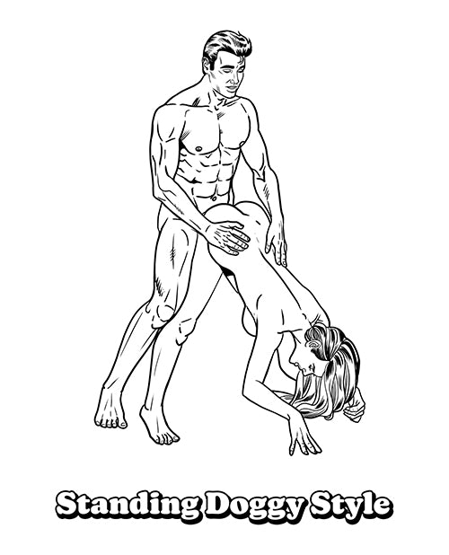 Wood Rocket the Sexiest Sex Positions Coloring Book