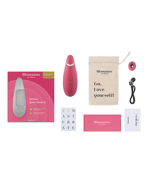 Womanizer Premium 2 - Raspberry